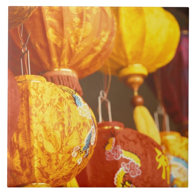 Carreau Vietnam, Hoi An Grandes lanternes, souvenirs (Devant)