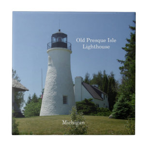 Carreau Vieux dalle du phare de Presque Isle
