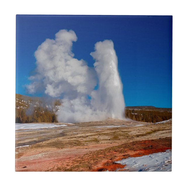 Carreau Vieux fidèles de Yellowstone (Devant)