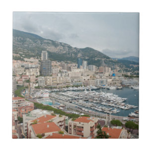 Carreau View across Monaco et Monte Carlo