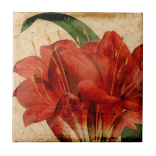 Carreau VIII floral vibrant