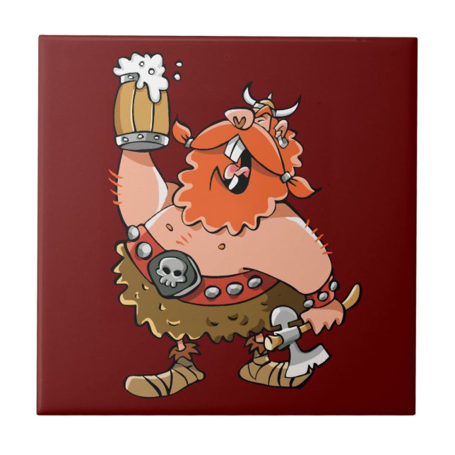 CARREAU VIKING WARRIOR (Devant)