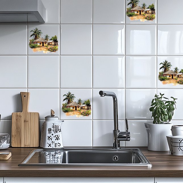 Carreau Village africain (Créateur téléchargé)