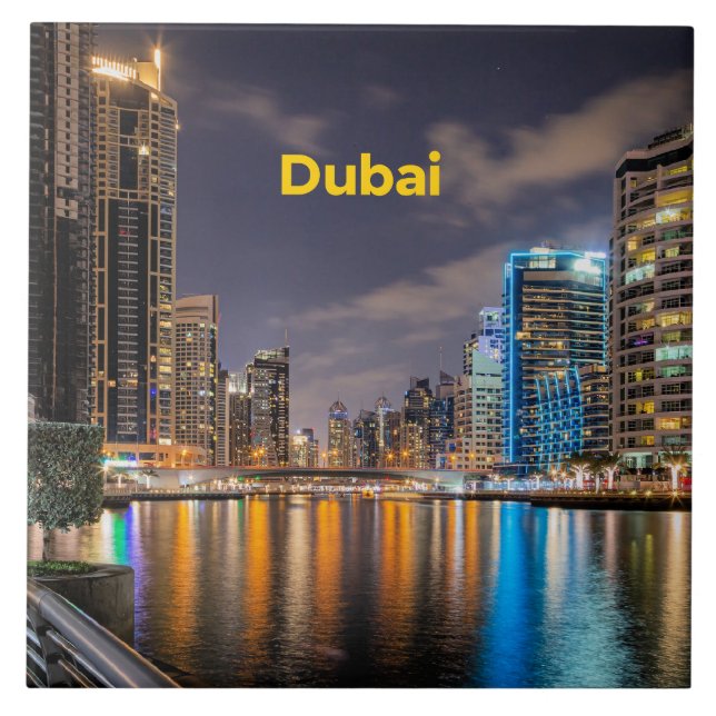 Carreau Ville de Dubaï (Devant)