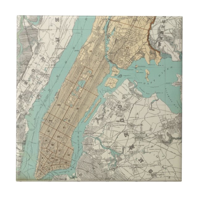 Carreau Ville de NY, Brooklyn (Devant)