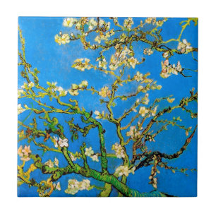 Carreau Vincent Van Gogh - Arbres aux amandes florissants
