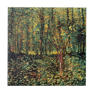Carreau Vincent Van Gogh - Arbres et sous-bois Beaux-Arts