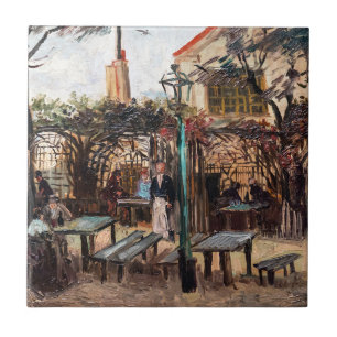 Carreau Vincent Van Gogh - La Guinguette sur Montmartre
