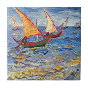 Carreau Vincent Van Gogh - La Mer Aux Saintes Maries