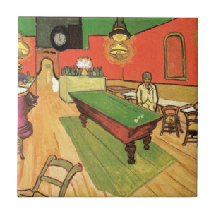 Carreau Vincent Van Gogh - Le Café de nuit à Arles