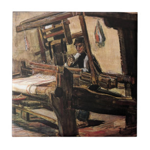 Carreau Vincent Van Gogh - Le tisserand - Art fine