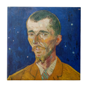 Carreau Vincent Van Gogh - Portrait d'Eugene Boch, Arles