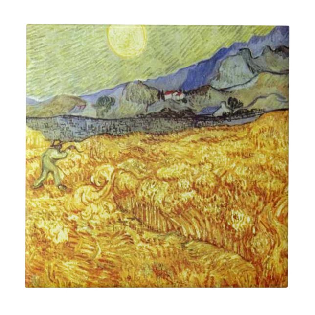 Carreau Vincent van Gogh Reaper (Devant)