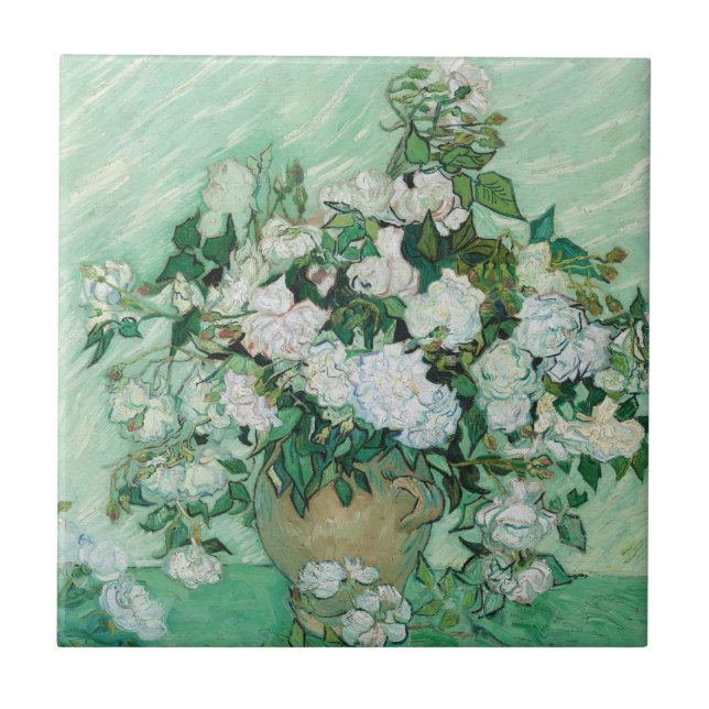 Carreau Vincent van Gogh - Rose (Devant)