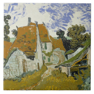 Carreau Vincent van Gogh - Rue à Auvers-sur-Oise