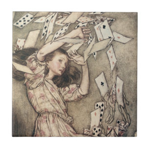 Carreau Vintage Alices Adventures in Wonderland par Rackha