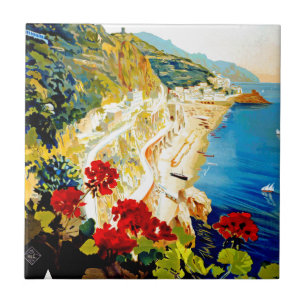 Carreau Vintage Amalfi Italie Europe Travel