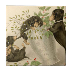 Carreau Vintage Christmas Victorian