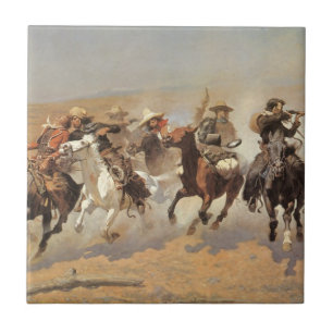 Carreau Vintage Cowboys, une touche pour le bois par Remin