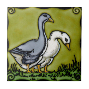 Carreau Vintage deux canards