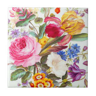 Carreau Vintage Floral