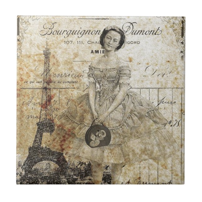 Carreau Vintage française (Devant)