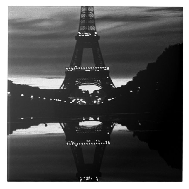 Carreau Vintage France Paris Eiffel (Devant)