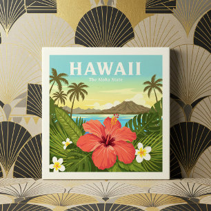 Carreau Vintage Hawaii