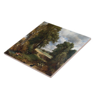 Carreau Vintage John Constable Le Cornfield 