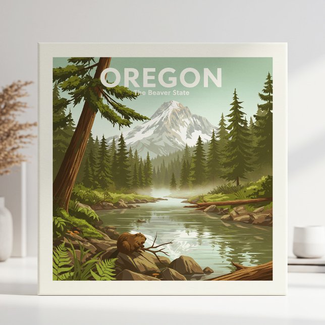 Carreau Vintage Oregon (Créateur téléchargé)
