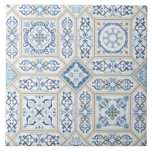 Carreau Vintage Portugal Azulejo traditionnel
