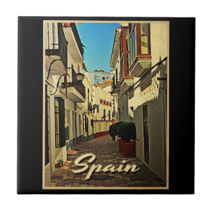 Carreau Vintage voyage espagnol