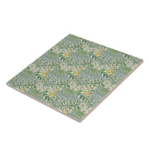 Carreau Vintage William Morris Fleurs Jardin Papier peint