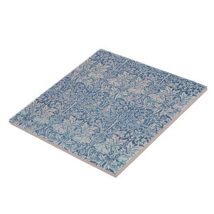 Carreau Vintage William Morris Forêt de lapin Volage d'ois