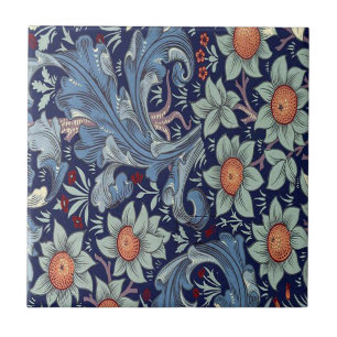 Carreau Vintage William Morris Orchard Fruit Motif