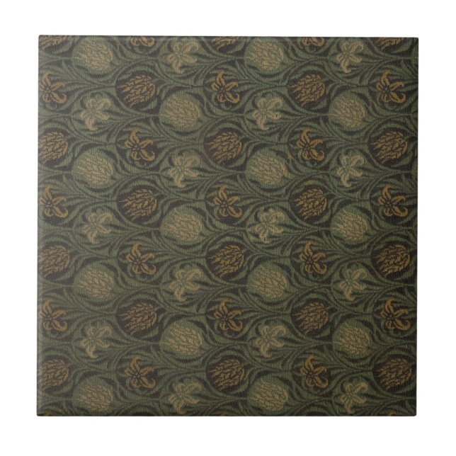 Carreau Vintage William Morris Tulip et Lily (Devant)
