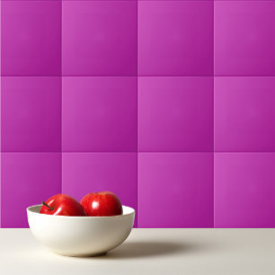 Carreau Violet de néon de couleur solide