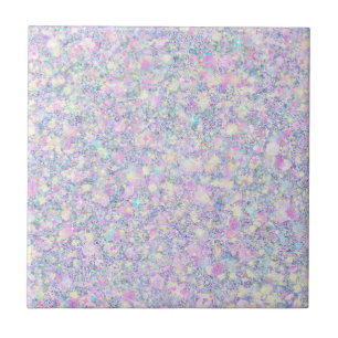 Carreau Violet Lilac rose Opalescent Parties scintillant F