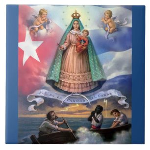 CARREAU VIRGEN DE LA CARIDAD DEL COBRE,