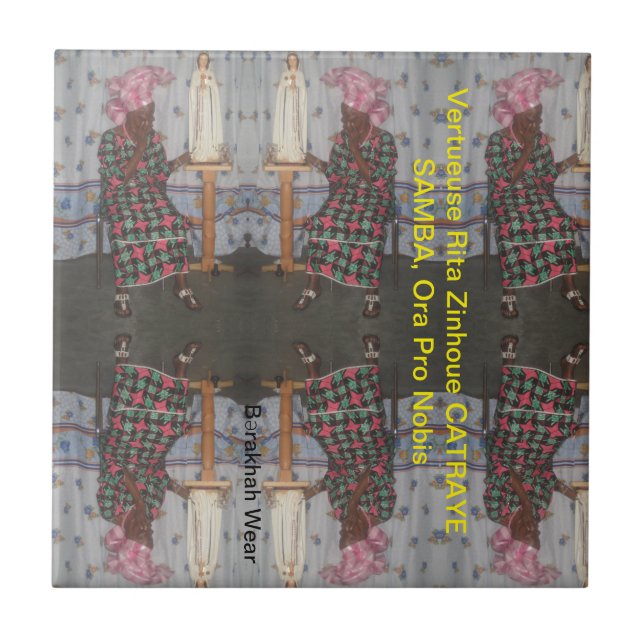 Carreau Virtuelle Ancien Rita Zinhoue CATRAYE SAMBA tuiles (Devant)