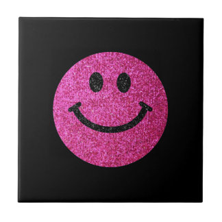 Carreau Visage de parties scintillantes de faux de roses