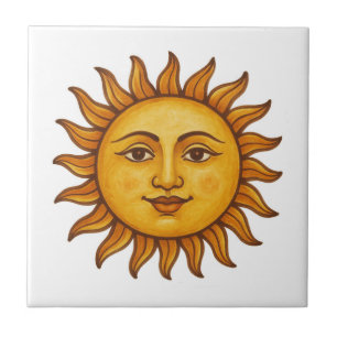 Carreau Visage solaire