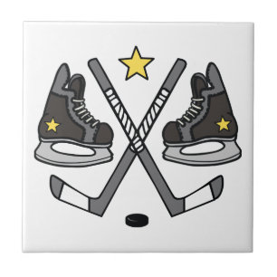 Carreau . Vitesse de hockey sur glace
