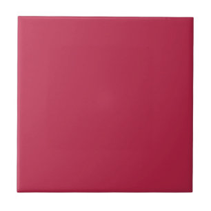 Carreau Viva la Vida Magenta — Couleur solide rose moyen