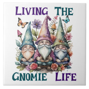 Carreau Vivre La Vie Gnome