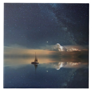 Carreau Voile vers les nuages