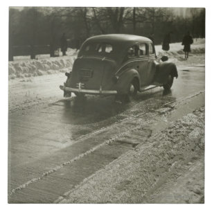 Carreau Voiture sur la route