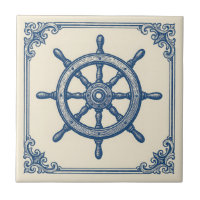 Volet vintage de capots bleu marine