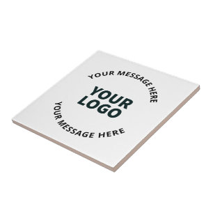 Carreau Votre logo, conception, photo, oeuvre d'art ou aut