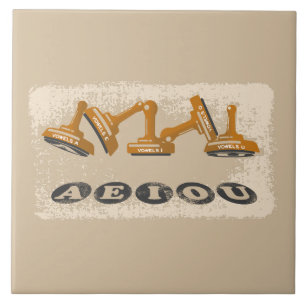 Carreau Vowels AEIOU